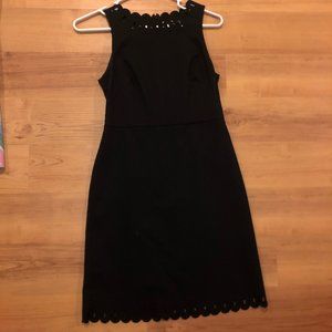Ann Taylor LOFT Petite Black Business Dress